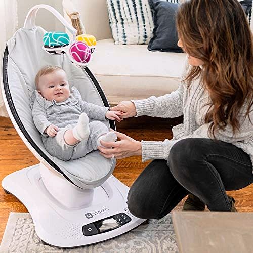 2026 4moms mamaRoo 4 Multi-Motion™ Babywippe – Bluetooth Baby Swing mit 5 einzigartigen Bewegungen