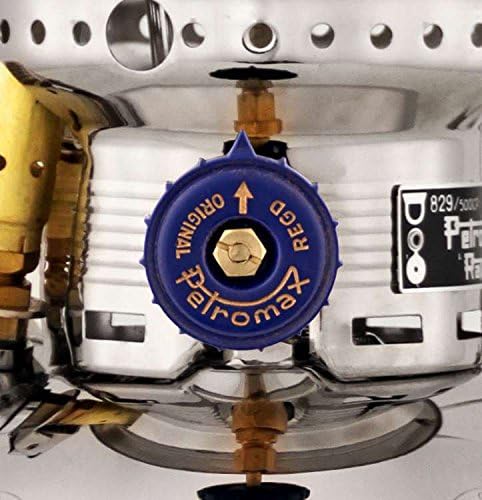 2026 HK500 Drucklaterne, 500 Kerzenstärke mit 1 Quart Kerosintank für Zuhause, Camping oder als Notbeleuchtung, handmontierte 400-Watt-Hochdrucklampe, poliertes Messing