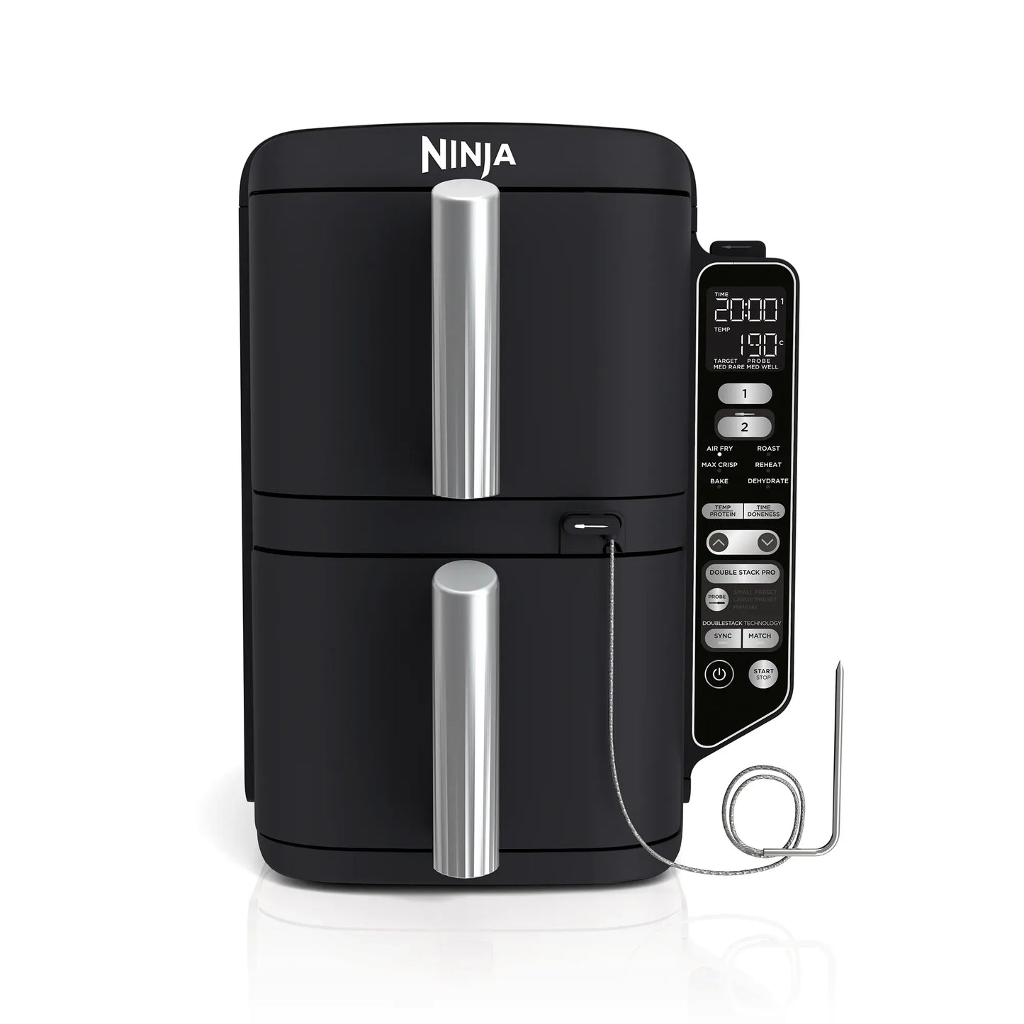 2026 Ninja DoubleStack XXXL Smart 9,5 l Heißluftfritteuse mit 2 Schubladen