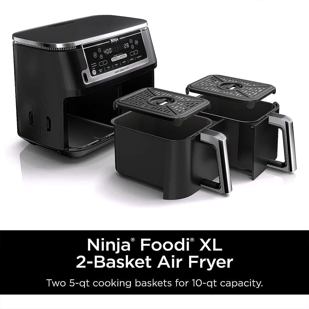 2026 Ninja DZ550 Foodi 10 Quart 6-in-1 DualZone Heißluftfritteuse