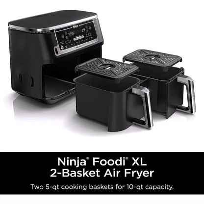 2026 Ninja DZ550 Foodi 10 Quart 6-in-1 DualZone Heißluftfritteuse
