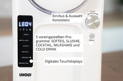 2026 2in1-Slush und Softeismaschine Sofie