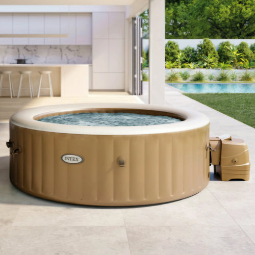 2026 2026 Intex PureSpa Bubble Massage 120-Düsen Aufblasbarer Whirlpool Spa-Set