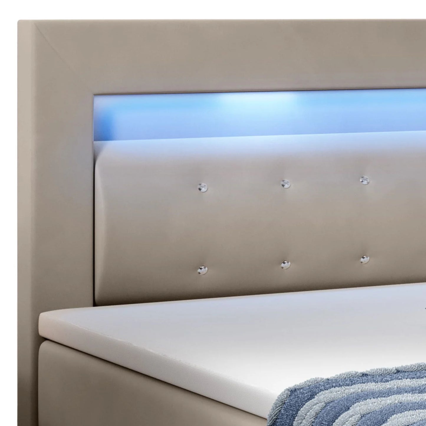 2026 Boxspringbett Vancouver - Stoff
