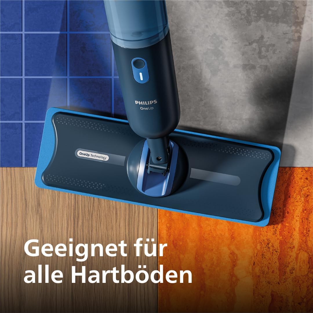 2026 Philips OneUp Elektrowischer (5000er Serie, 2 Feuchtigkeitseinstellungen)