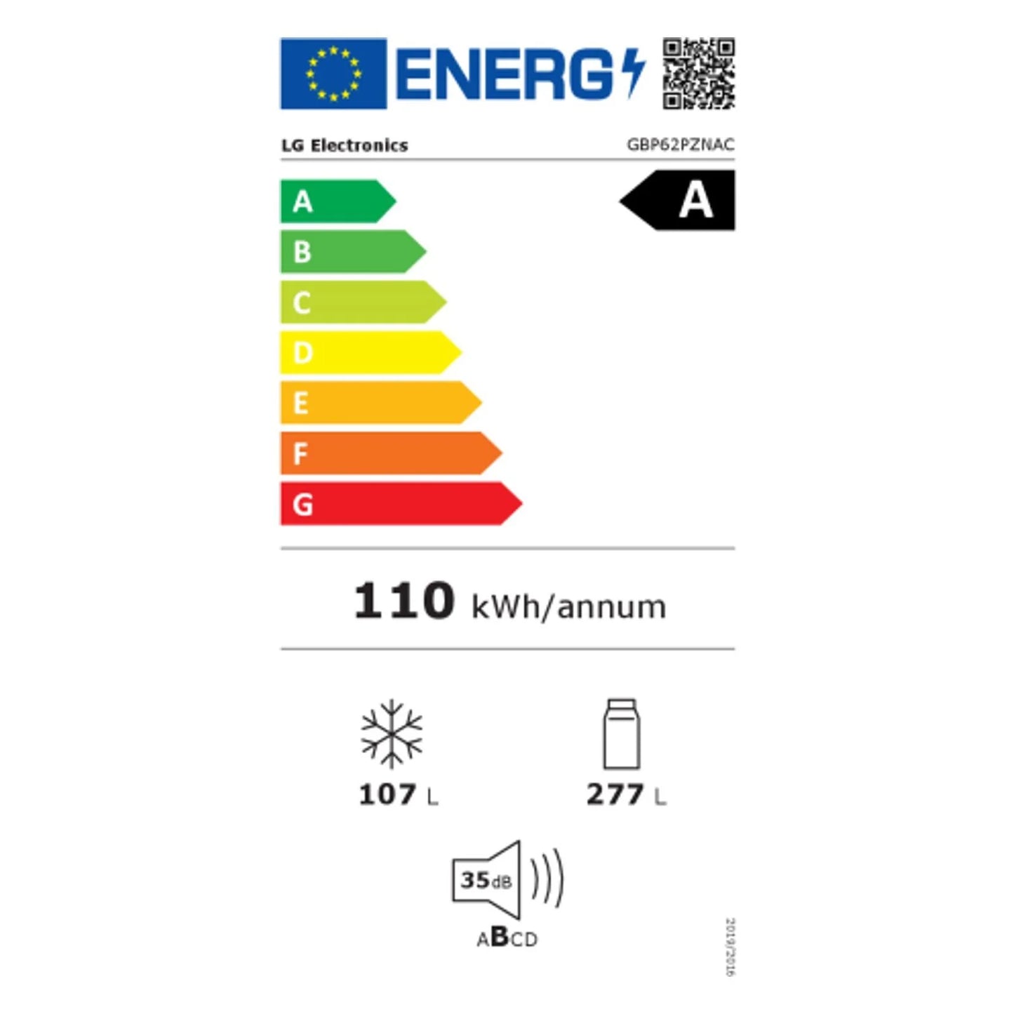 2026 LG Kühl Gefrierkombination GBP62PZNAC Inverter Linear Compressor
