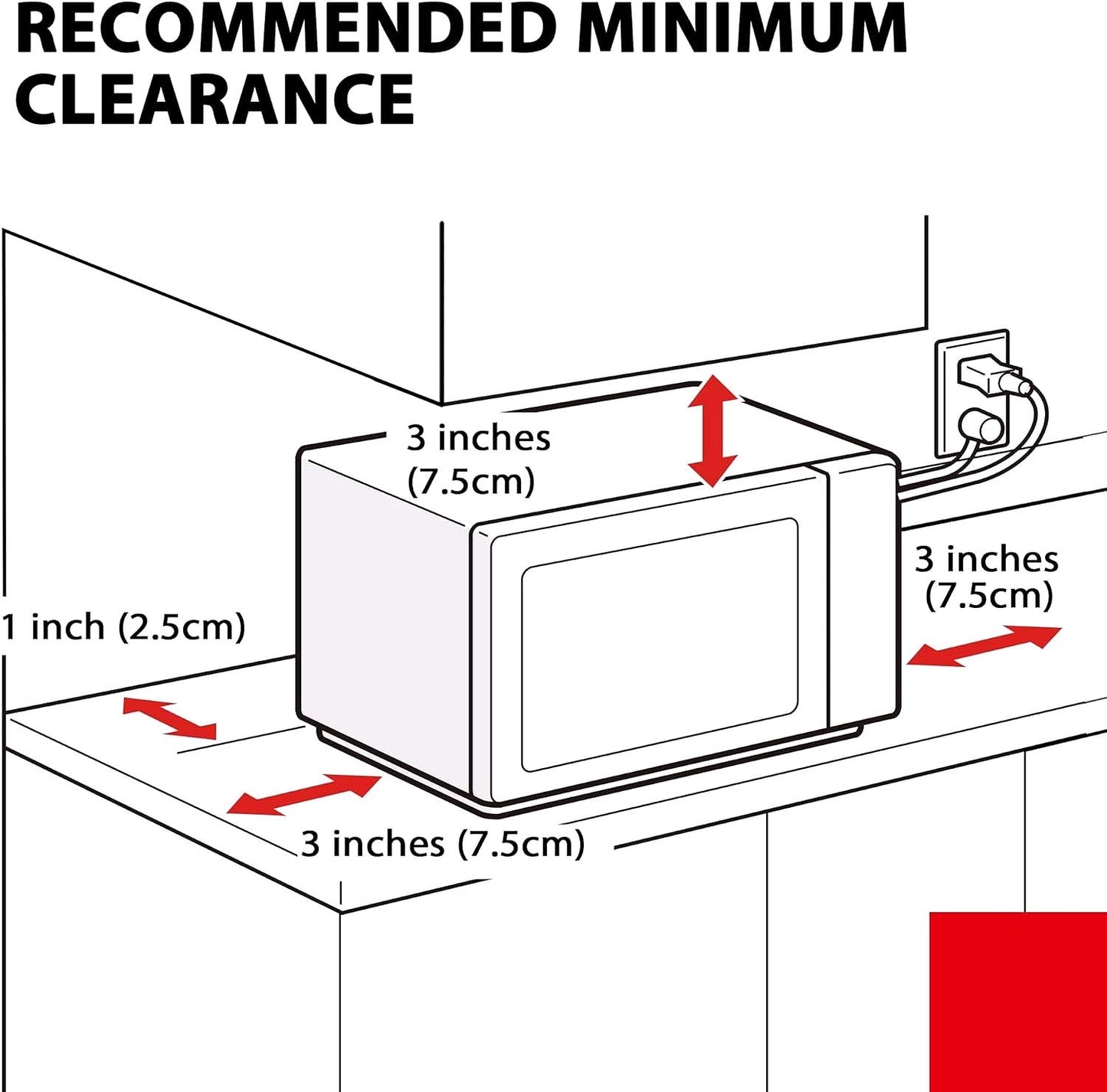 2026 TOSHIBA 4-in-1 ML-EC42P(SS) Mikrowellenofen für die Arbeitsplatte