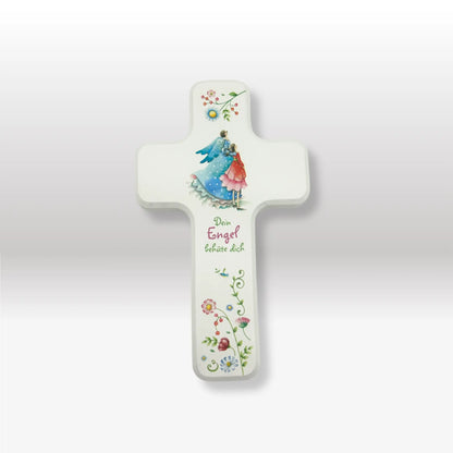 Kinderkreuz "Dein Engel behüte dich"