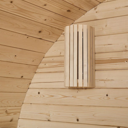 2026 Fasssauna Spitzbergen mit Saunaofen