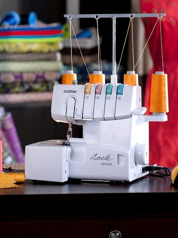 2026 Brother 1034D Overlock-Nähmaschine – 3/4-Faden-Serger mit Differentialtransport
