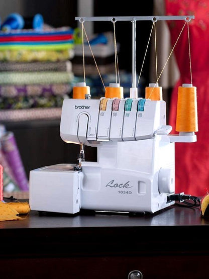 2026 Brother 1034D Overlock-Nähmaschine – 3/4-Faden-Serger mit Differentialtransport