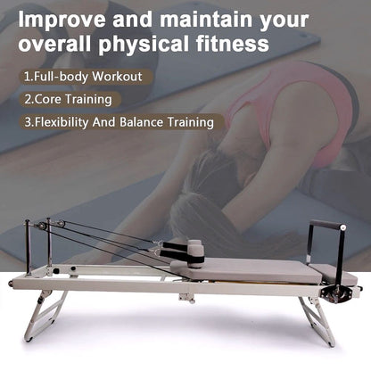 2026 ARKANTOS Faltbarer Pilates Reformer – Pilates Trainingsgerät & Equipment für den Heimgebrauch