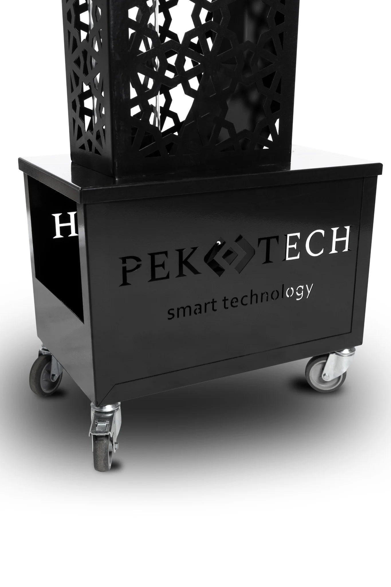 2026 Pektech Pelora Black – Eleganter Pellet-Heizpilz für Garten, Terrasse & Outdoor-Events