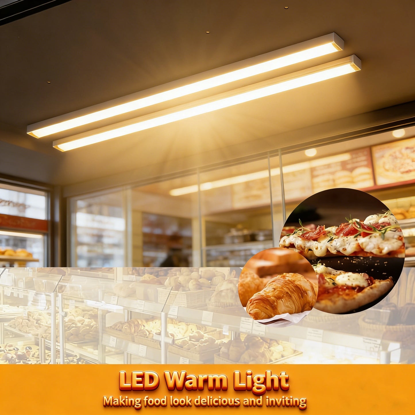 2026 3-Tier 35" 1500W 110V Hot Food Warmer Display Case Countertop