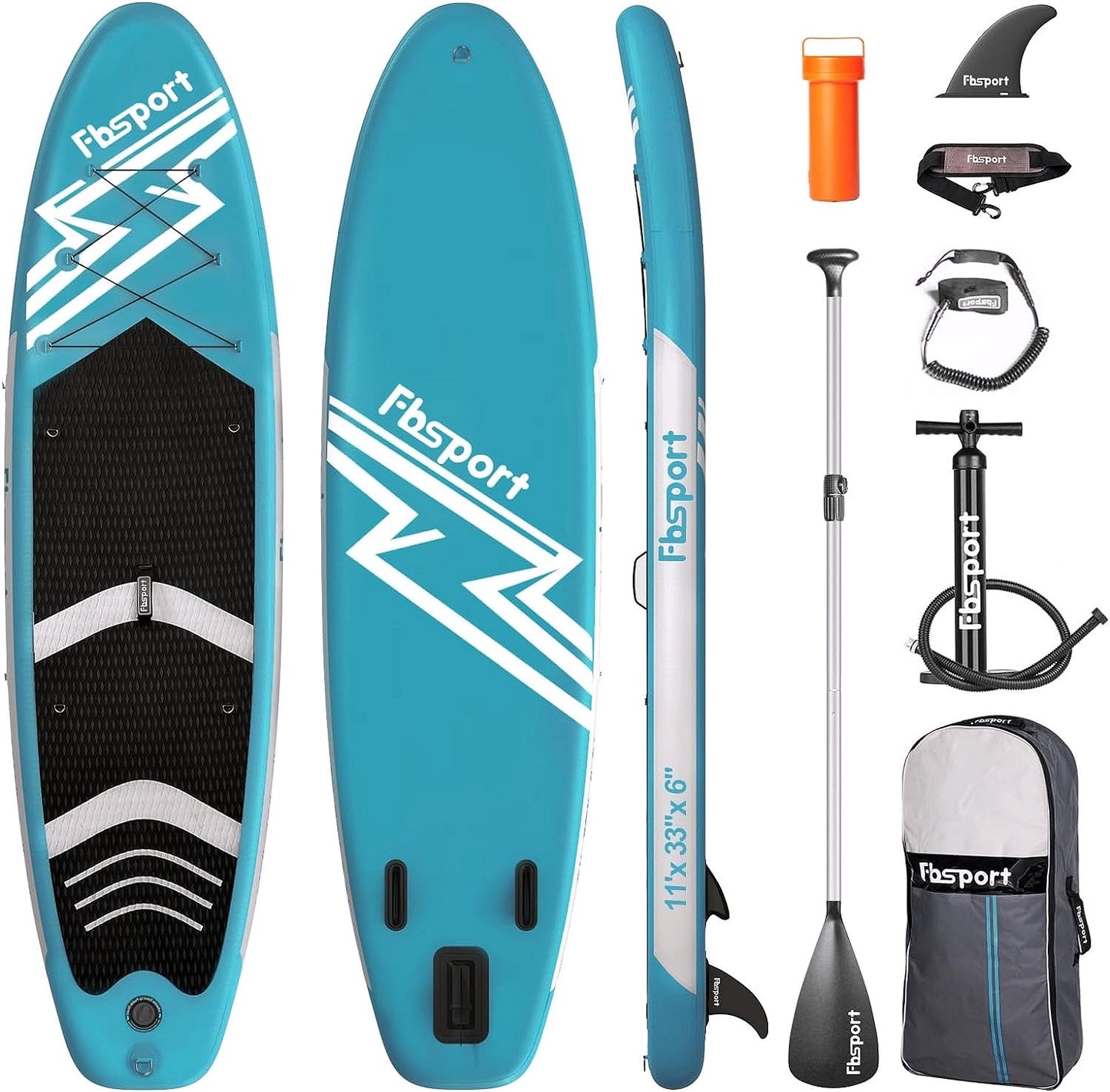 2026 Premium Stand Up Paddle Board, Yoga Board with Durable SUP Accessories & Carry Bag | Wide Stance, Surf Control, Non-Slip Deck, Leash, Paddle and Pump for Youth & Adult