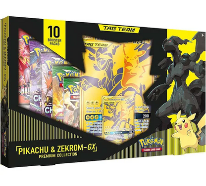 2026 Pokémon: Pikachu & Zekrom GX Premium-Kollektion