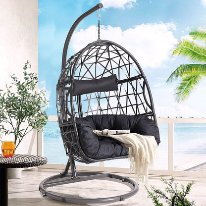 2026 Haverchair Hängesessel Ei mit Gestell für Outdoor & Terrasse