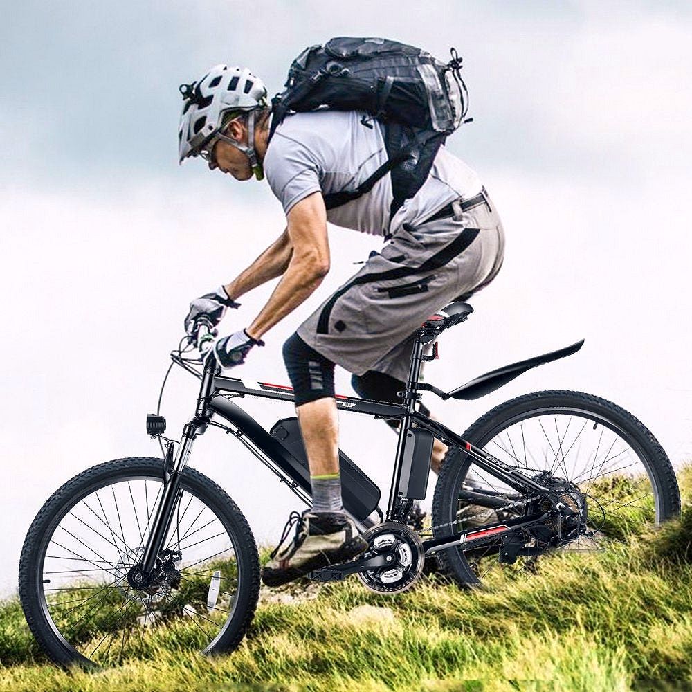 2026 500W Elektrofahrrad 26" E-Bike für Erwachsene mit Tempomat