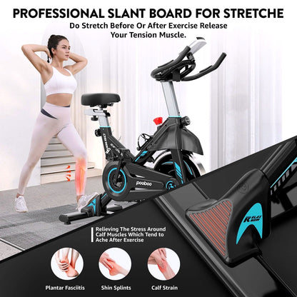 2026 Pooboo Indoor Cycling Bike – Magnetisches Heimtrainer-Fahrrad für Cardio-Training