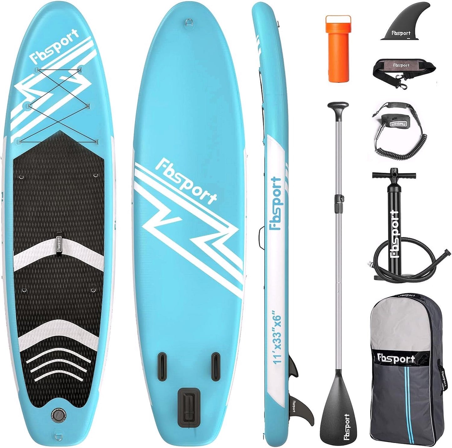 2026 Premium Stand Up Paddle Board, Yoga Board with Durable SUP Accessories & Carry Bag | Wide Stance, Surf Control, Non-Slip Deck, Leash, Paddle and Pump for Youth & Adult
