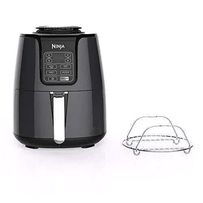 2026 Ninja AF101 Heißluftfritteuse, 4 Qt, Schwarz/Grau