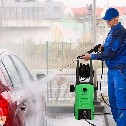 2026 Elektrischer Hochdruckreiniger 3500 PSI – 1800 W, 2,6 GPM mobiler Elektro-Power-Washer mit 4 Düsen