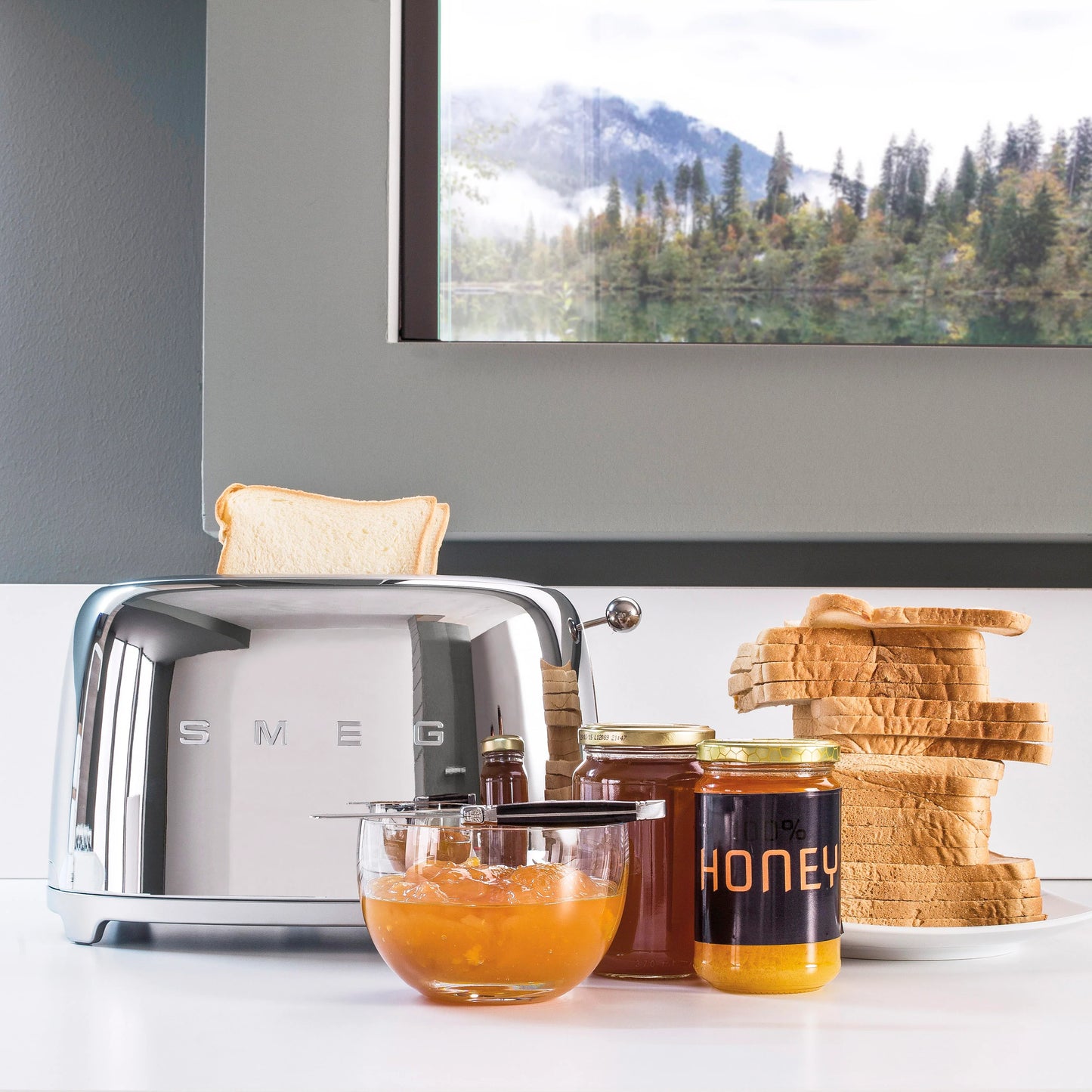 2026 Smeg 50's 2-Schlitz Toaster