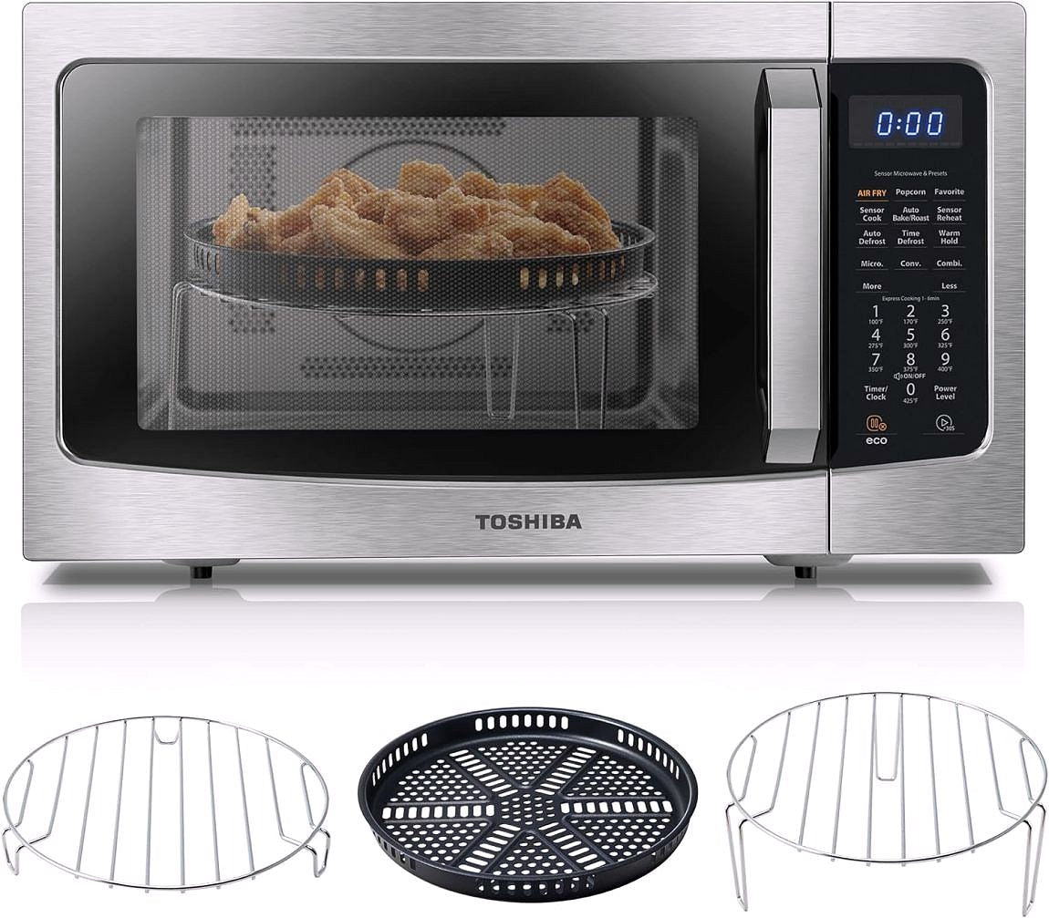 2026 TOSHIBA 4-in-1 ML-EC42P(SS) Mikrowellenofen für die Arbeitsplatte