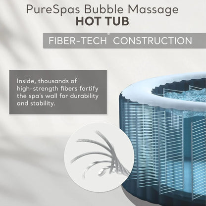 2026 2026 Intex PureSpa Bubble Massage 120-Düsen Aufblasbarer Whirlpool Spa-Set