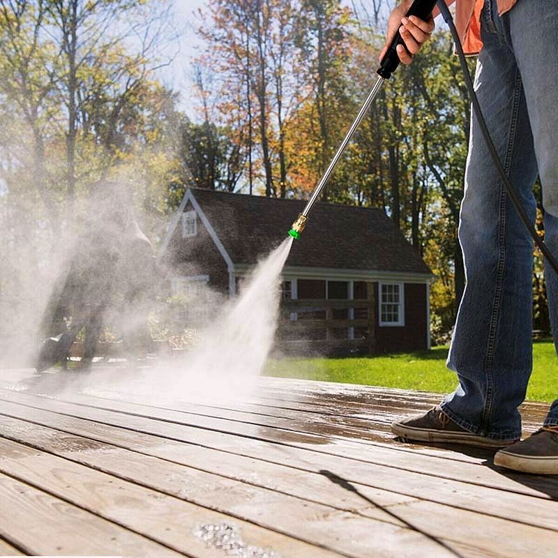 2026 Elektrischer Hochdruckreiniger 3500 PSI – 1800 W, 2,6 GPM mobiler Elektro-Power-Washer mit 4 Düsen
