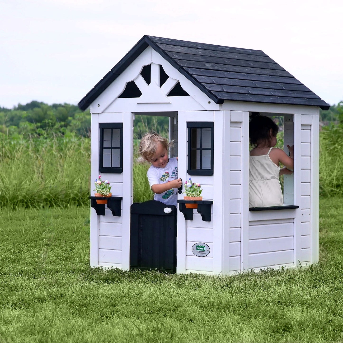 2026 Backyard Discovery Sweetwater Spielhaus – Weiß