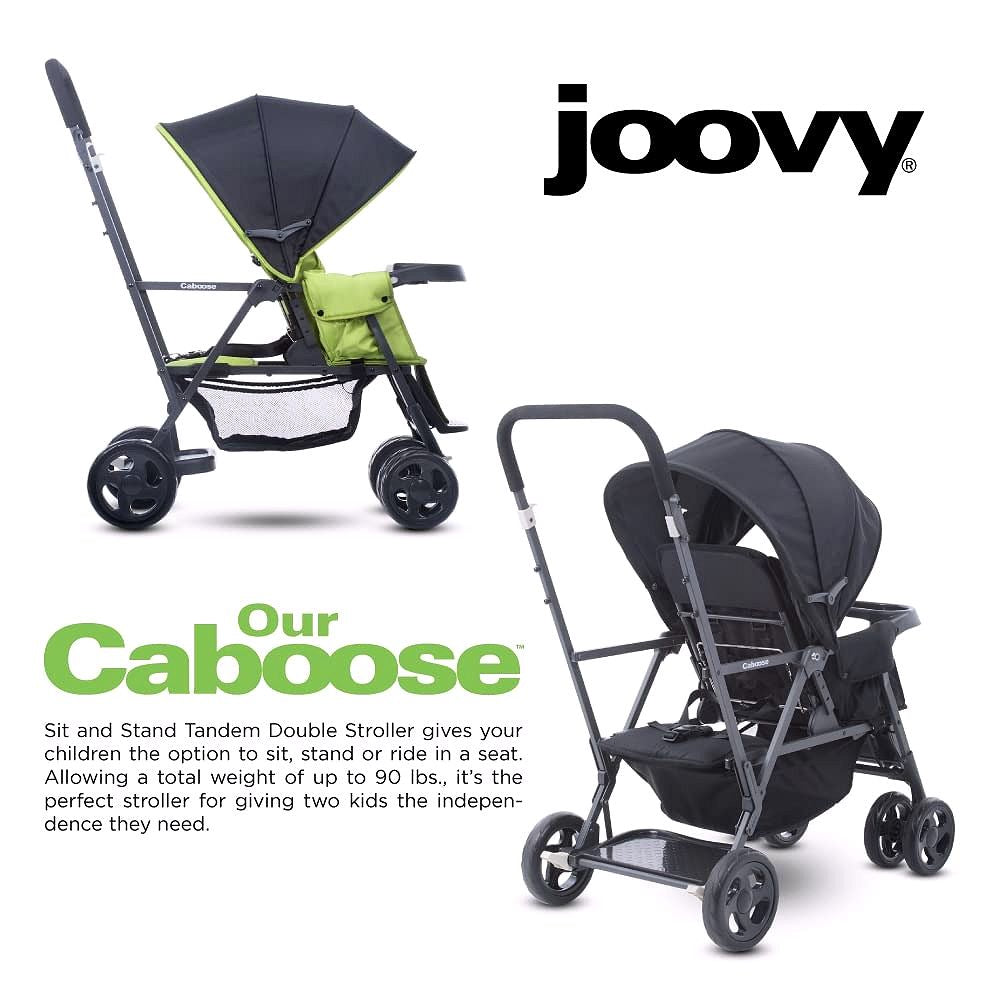 2026 Joovy Caboose Graphite Kinderwagen – Appletree