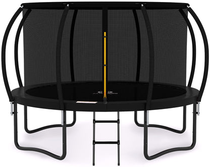 2026 JUMPZYLLA Outdoor-Trampolin mit Sicherheitsnetz für Kinder – 8 FT