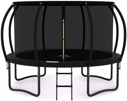 2026 JUMPZYLLA Outdoor-Trampolin mit Sicherheitsnetz für Kinder – 8 FT