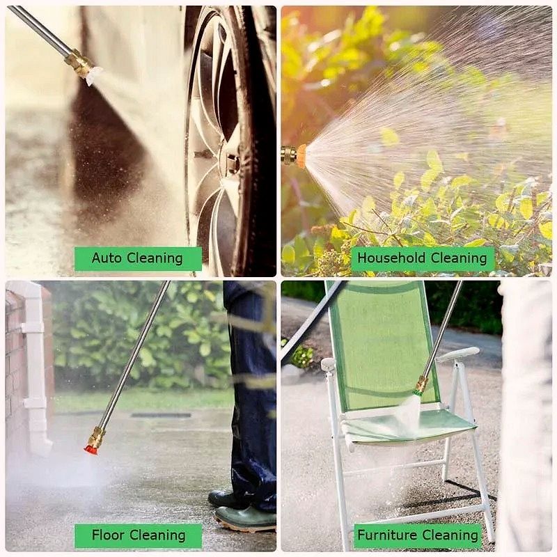 2026 Elektrischer Hochdruckreiniger 3500 PSI – 1800 W, 2,6 GPM mobiler Elektro-Power-Washer mit 4 Düsen