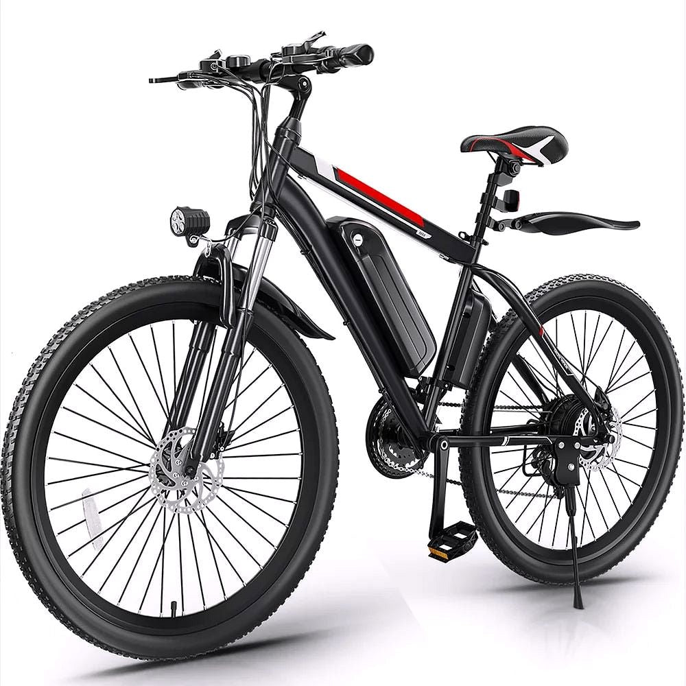 2026 500W Elektrofahrrad 26" E-Bike für Erwachsene mit Tempomat