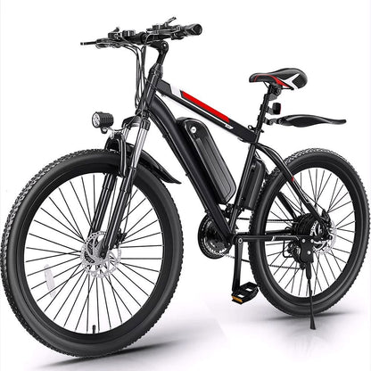 2026 500W Elektrofahrrad 26" E-Bike für Erwachsene mit Tempomat