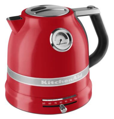 2026 KitchenAid Artisan Frühstücksset inkl. Wasserkocher 5KEK1522, 2 Scheiben Toaster 5KMT2204 und Brötchenaufsatz