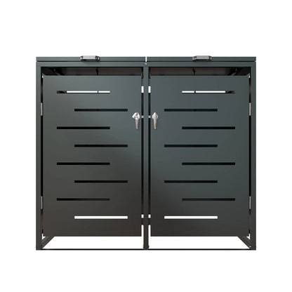 2026 Metall Mülltonnenbox Arel