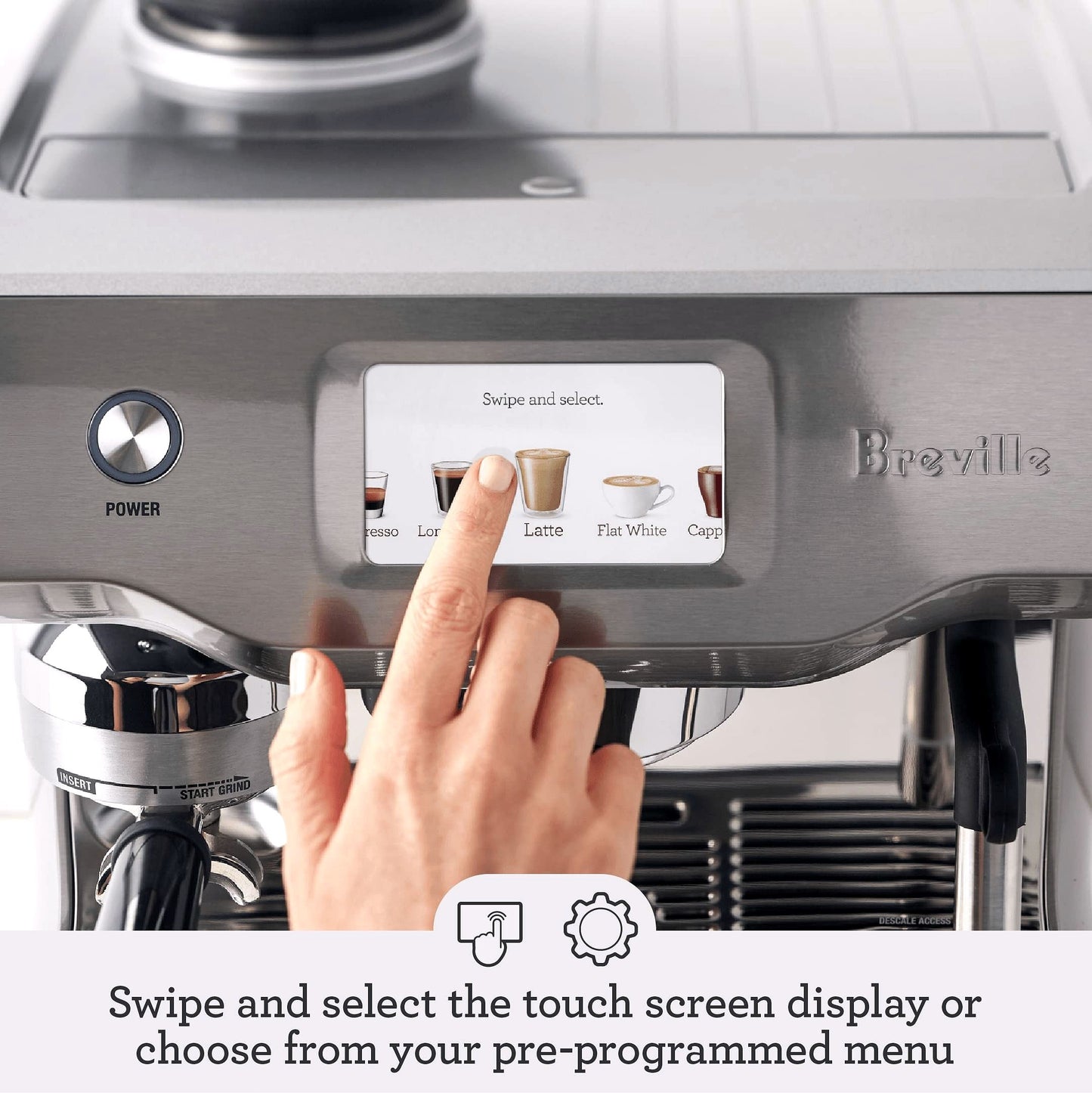 2026 Breville BES990BSSUSC Automatische Espressomaschine – Oracle Touch