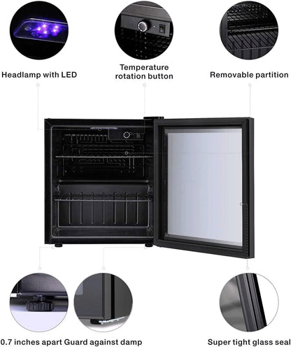 2026 Antarctic Star Mini-Getränkekühlschrank – 60-Dosen Beverage Refrigerator