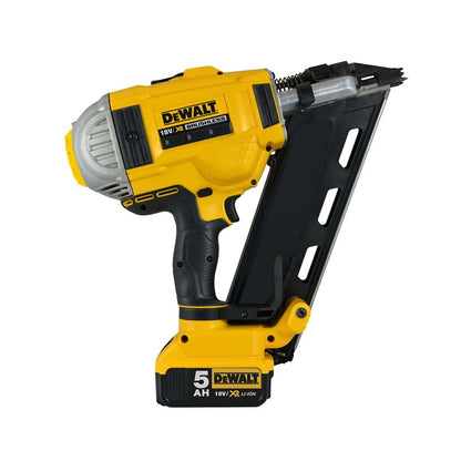 2026 18V/2x5Ah Zwei-Stufen Akku-Nagler&Klammergeräte 90mm (DeWALT DCN692P2-QW)