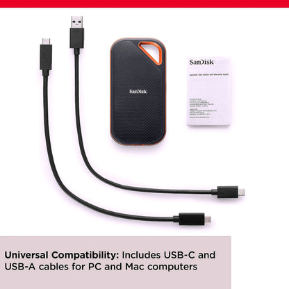 2026 SanDisk 1TB Extreme PRO Portable SSD – Bis zu 2000 MB/s