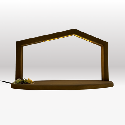 Adventskalender Nr. 3: von Akantus natur mit Stall "Akantus Design" brown