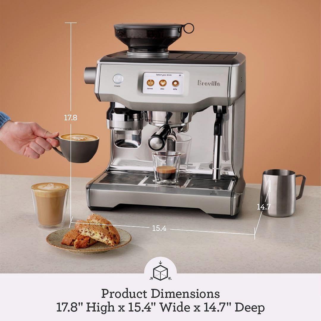 2026 Breville BES990BSSUSC Automatische Espressomaschine – Oracle Touch
