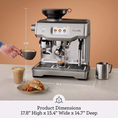 2026 Breville BES990BSSUSC Automatische Espressomaschine – Oracle Touch