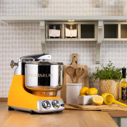 2026 2026 Ankarsrum Assistent Original 6230 Küchenmaschine – Retro-Design, 1500W, 7L Edelstahl, 16 Zubehörteile, 7 Jahre Garantie, Sunbeam Yellow