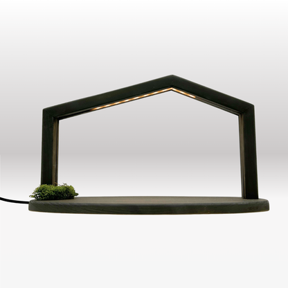 Adventskalender Nr. 3: von Akantus natur mit Stall "Akantus Design" grau