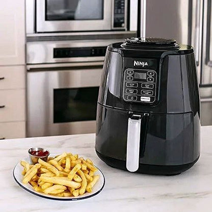 2026 Ninja AF101 Heißluftfritteuse, 4 Qt, Schwarz/Grau