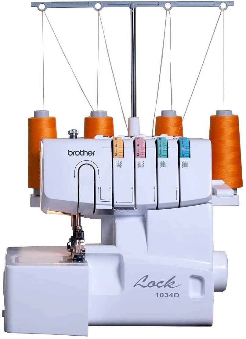 2026 Brother 1034D Overlock-Nähmaschine – 3/4-Faden-Serger mit Differentialtransport